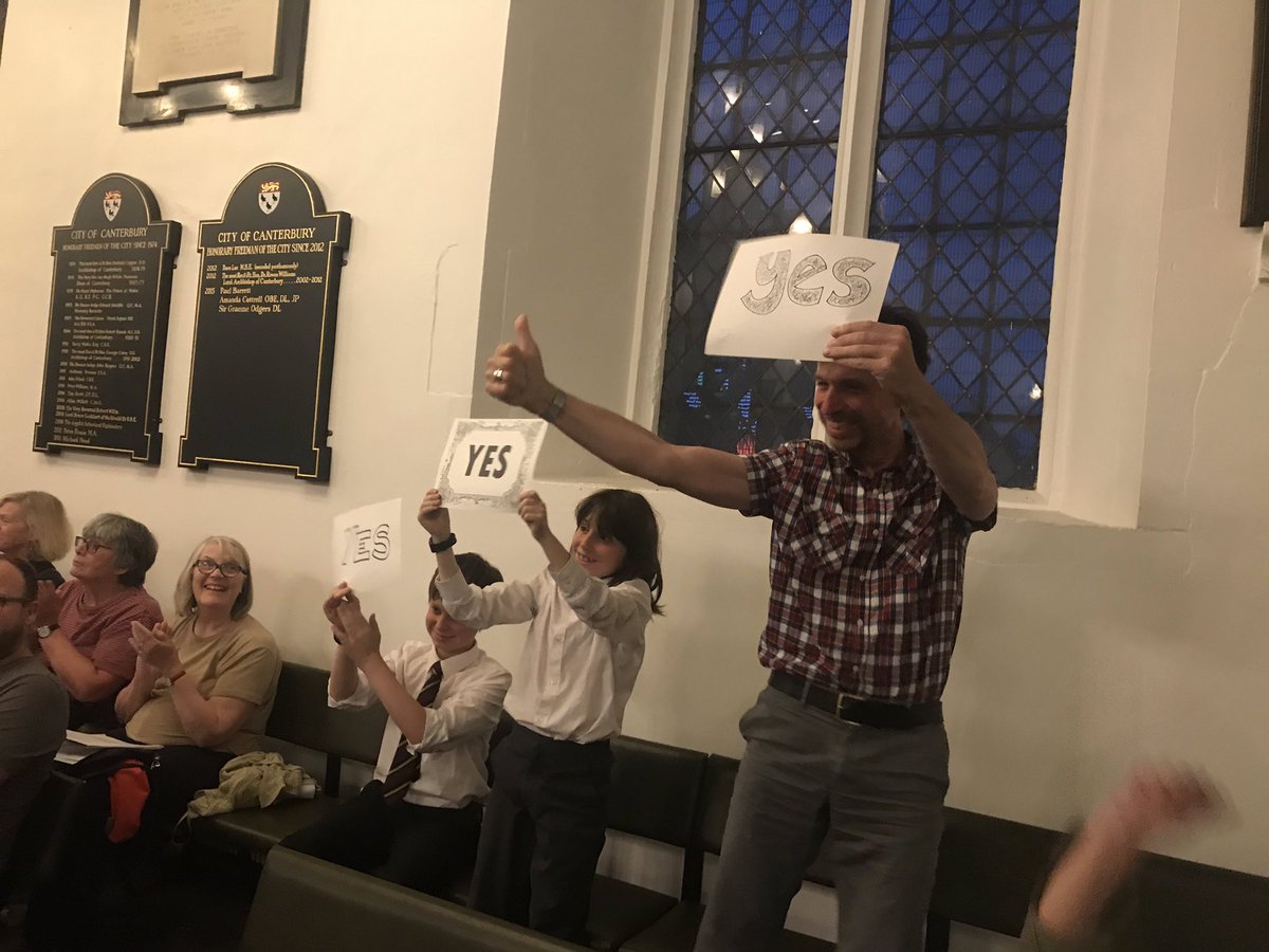 .<a href="/canterburycc/">Canterbury City Council</a> Policy Committee votes unanimously to declare a #ClimateEmergency with #2030 deadline for #carbon #neutrality. Fantastic and essential move.