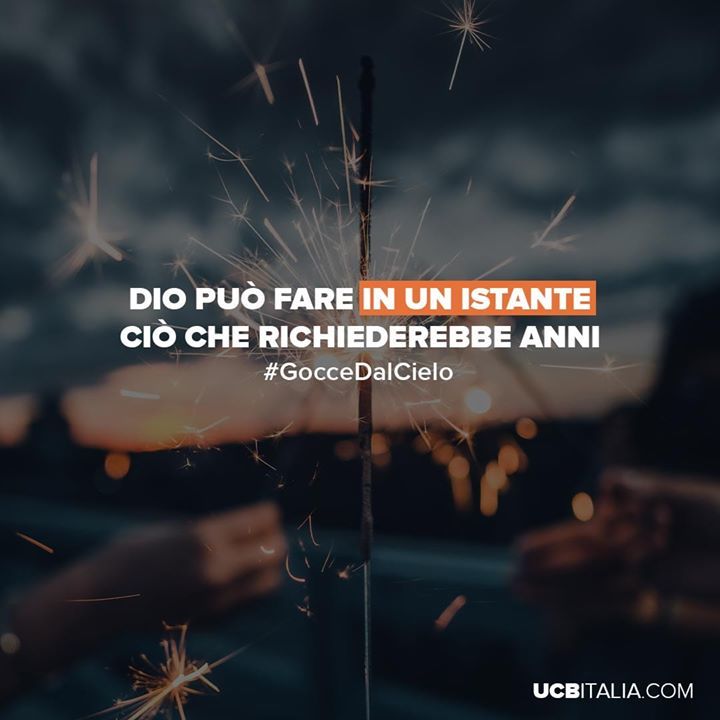UCBItalia's tweet photo. Gocce dal Cielo - Ucb ItaliaDio può fare in un istante ciò che richiederebbe anni. (Gocce dal Cielo)
#sapere #seguire #operare #forza #Dio #amore #fede #speranza #vita #luce #gioia #grazia #messaggiodisperanza #tuttiigiorni #goccedalcielo https://t.co/PpAsoRBLPs