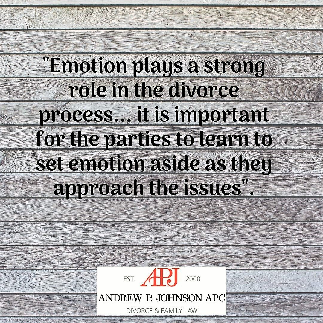 APJDivorceAtty's tweet photo. Did you know that the ability of the spouses to set aside their emotions can directly affect the time-frame, experience, and cost of their divorce?  https://t.co/9Oa7QZGXtF   Contact our expert attorneys at Andrew P. Johnson, APC to discuss your divorce issues.  760.639.0187 https://t.co/JH97fPKdJv