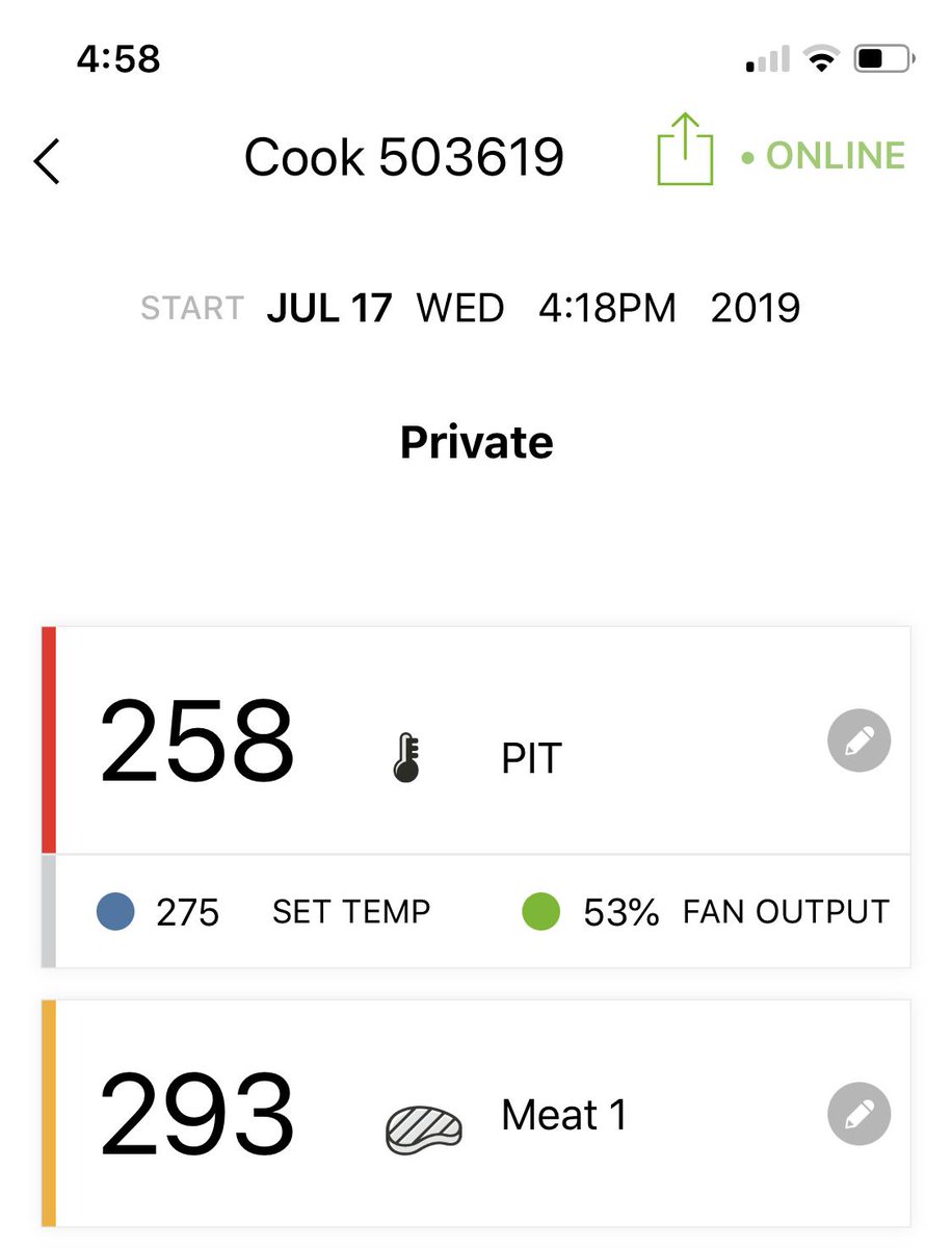 amkirk's tweet photo. Hmm… I think my chicken is on fire. #biggreenegg https://t.co/4aoTrJGwz6