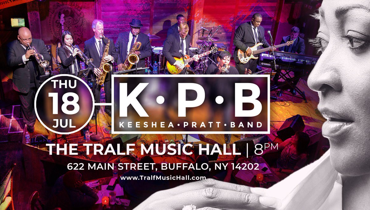 wnyblues's tweet photo. This Thursday! @keesheaprattband @TralfBuffalo 5% off for society members #supporttheBlues #IBCWinner https://t.co/fdblDGmbqF
