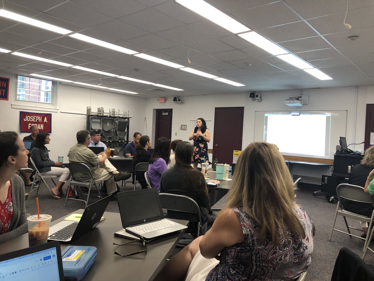 MrsCEastShore's tweet photo. As Socrates said, “I can not teach anybody anything. I can only make them think.” Coming together again to engage in deeper HQL -such important and exciting work. @MsJohnston_ESMS @donato_piselli #walkingthewalk #HQILive #togetherisbetter #makingmistakesislearning #MPSdreamteam https://t.co/zZOKkcop6l