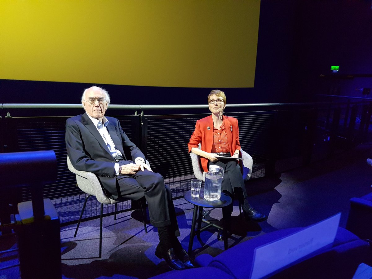Privileged to listen to <a href="/HelenSharmanUK/">Helen Sharman UK</a> and James Burke in conversation at the <a href="/sciencemuseum/">Science Museum</a>.