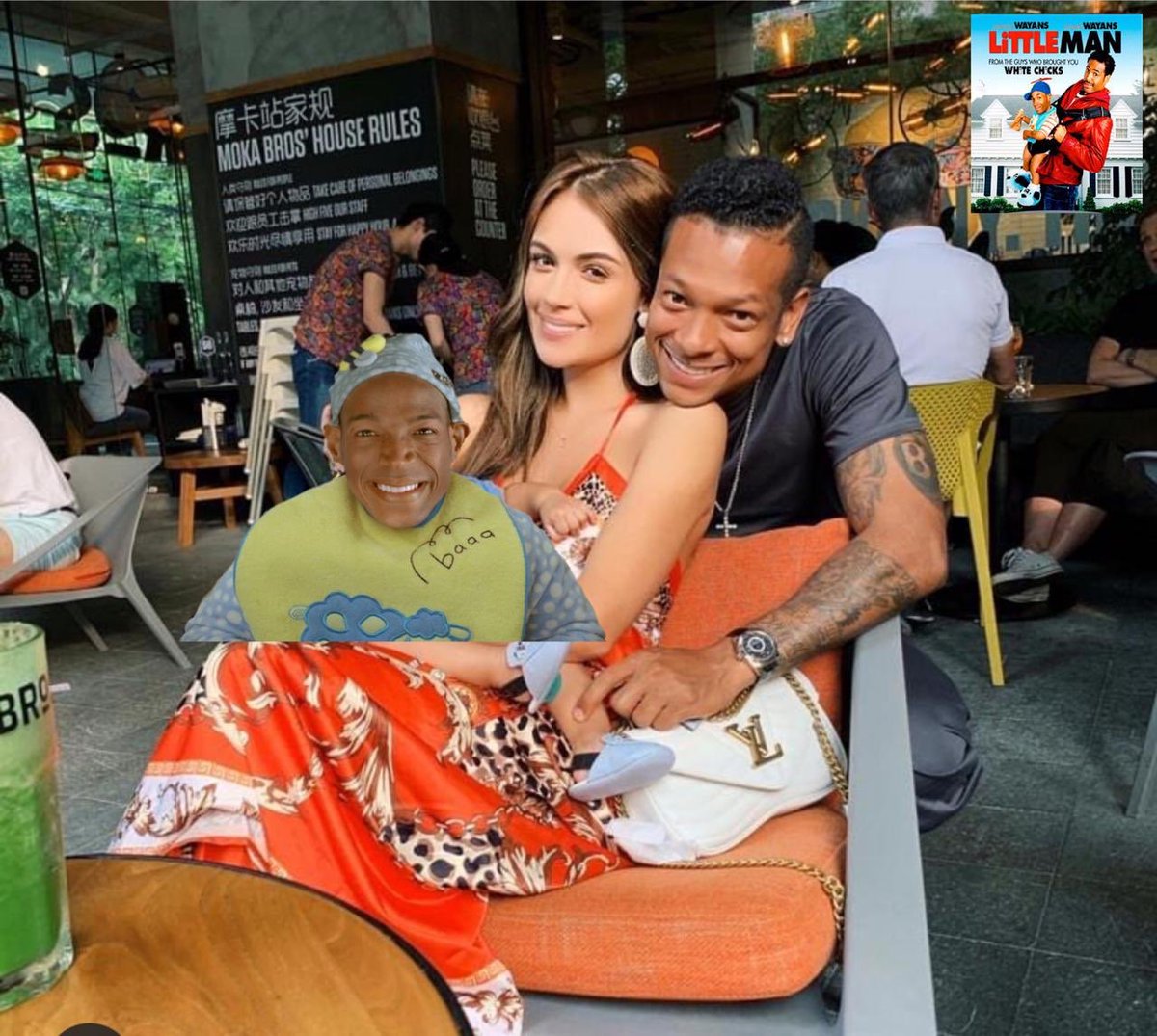 jesusdblanco's tweet photo. JAJAJAJAJA SALIÓ IGUALITO AL PAPÁ https://t.co/888gYSdGlV