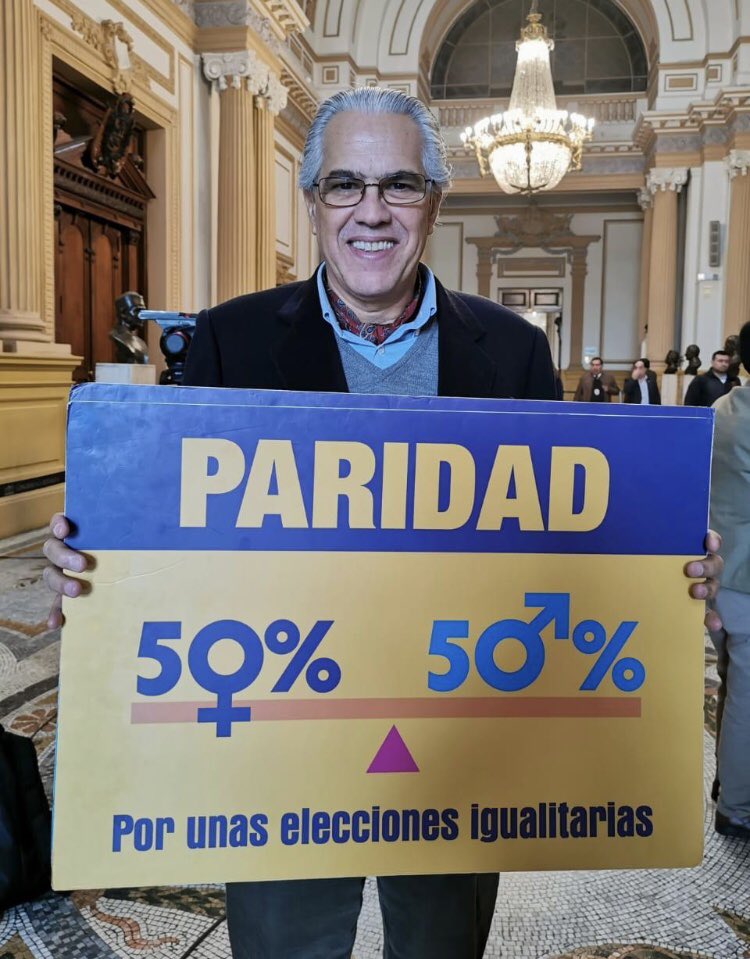 CostaGino's tweet photo. Por unas elecciones igualitarias! #ReformaPolitica #ParidadYAlternancia #SinMujeresNoHayDemocracia @paridadperu @MimpPeru https://t.co/oa97k3ZU5D