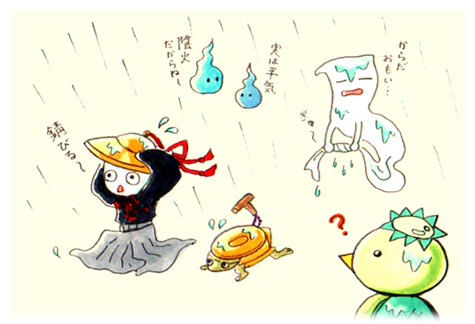 一反木綿のtwitterイラスト検索結果 古い順