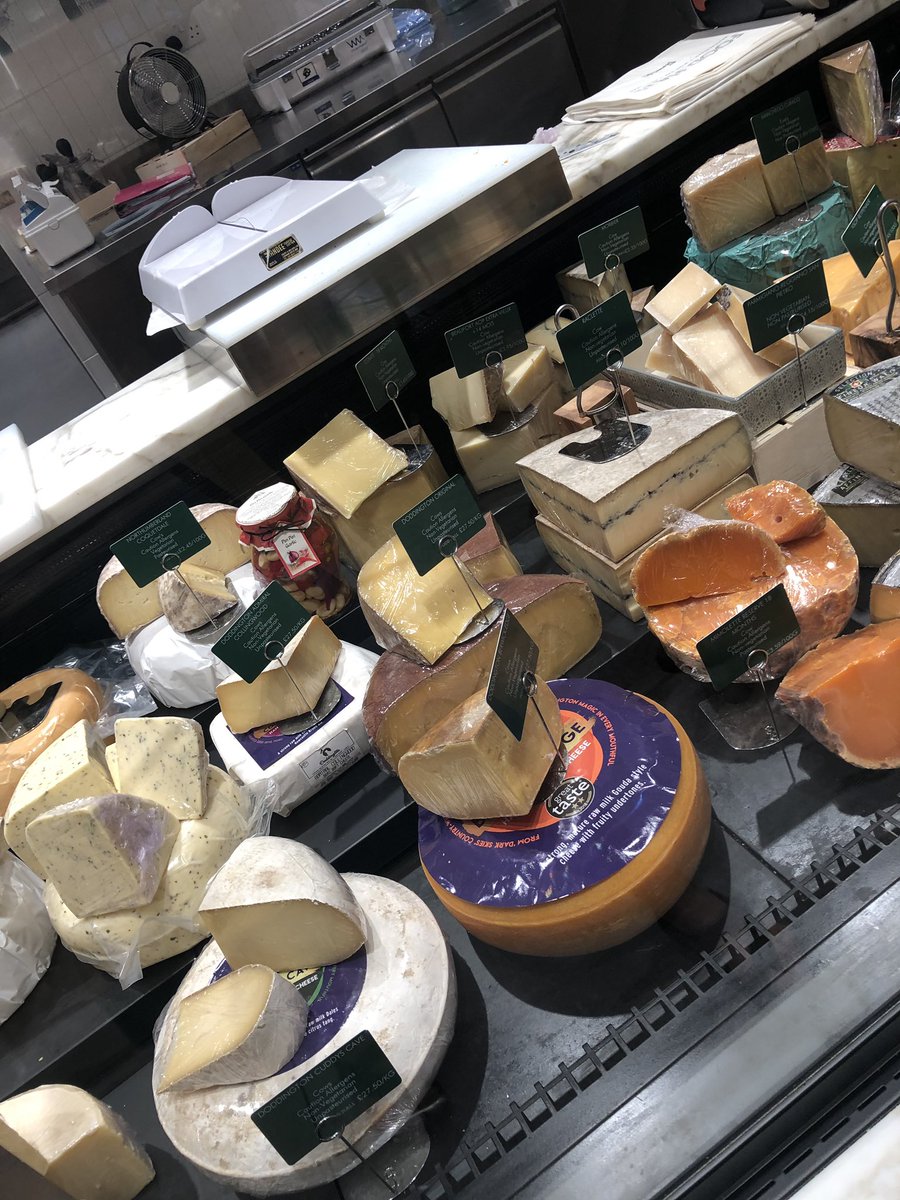 doddingtondairy's tweet photo. Then a wander into the @FenwickNew Food Hall to have a chat at the #cheesecounter (always helpful staff 😁) #doddingtoncheese https://t.co/JiDpWYWNFV