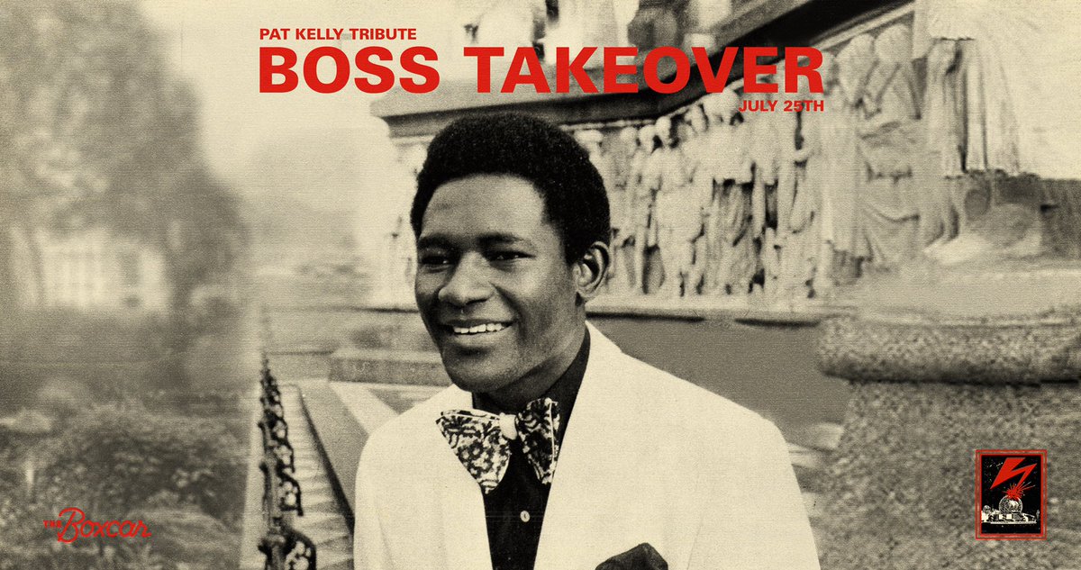 youngroyal88's tweet photo. By now many of you have probably heard of the passing of Pat Kelly. In just over a week we're paying tribute to his greatness with a Tribute Edition of #BOSSTAKEOVER. We'll be playing every single record of his we own and doing a nice big B2B set of only Pat Kelly cuts.❤️ https://t.co/65kzqbWukw