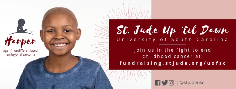New year, new logo! As we’re getting ready for the 2019-2020 school year,  remember that it’s never too early to sign up for our event! Go to fundraising.stjude.org/uofsc to start saving lives now!