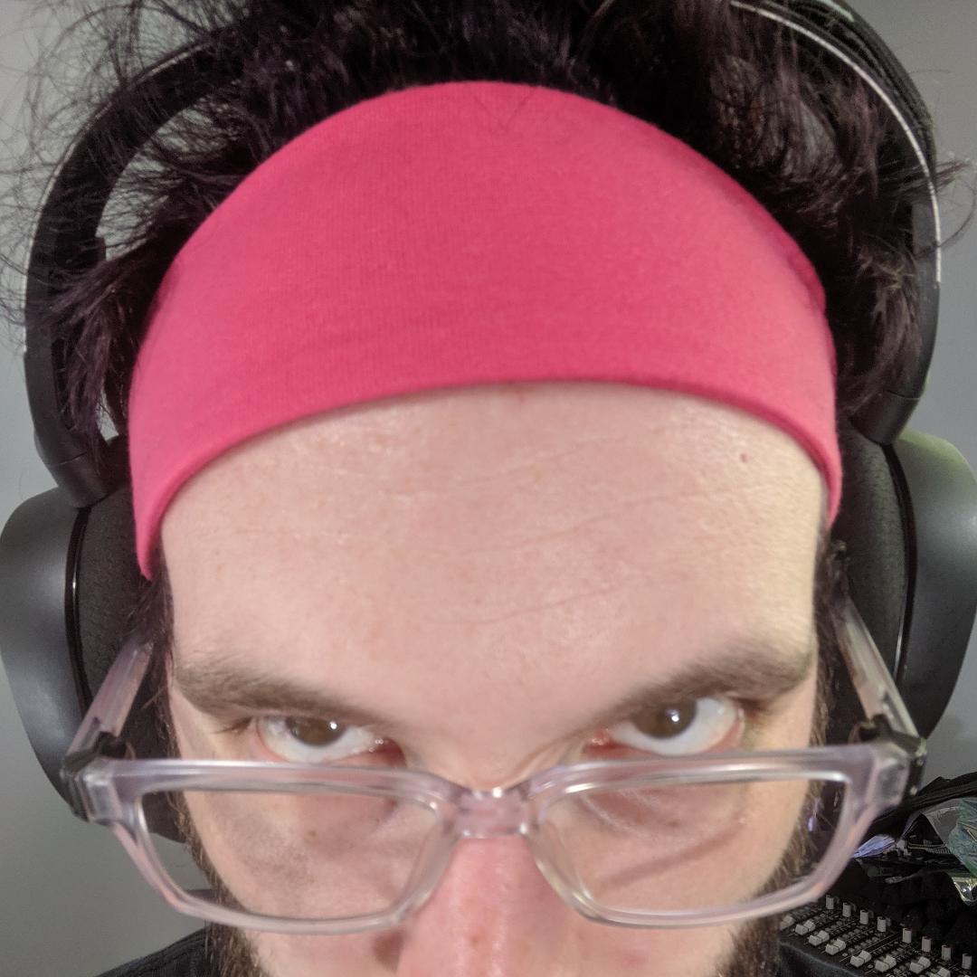FIDSTonline's tweet photo. I wear a headband because I am going #bald
Come join us for our 400 follower #contest https://t.co/oBxwmqGz1R
#FamilyFriendly #Borderlands2β
#FIDST #SmallStreamerCommunity #SuperKiwiCommunity #LetsDoToday #Twitch #gaming #livestream #SupportSmallStreamers #Borderlands2 #purple https://t.co/hGsjWc56kH