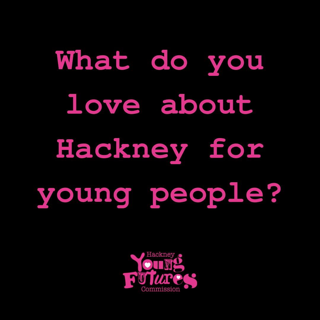 HacYoungFutures's tweet photo. Let's get some conversation going...young people and young people only!! What do you love about Hackney and why? Comment below or DM us! 😬  #hackneyyoungfutures #ivebeenheard #youngpeople #community #hackney https://t.co/gjvhDiMKJR
