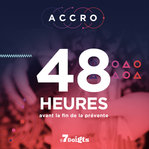 C'est le dernier droit pour vous procurer vos passes ACCRO et profiter des rabais allant jusqu'à 45$. Ne manquez pas votre chance! accromontreal.com/billetterie/