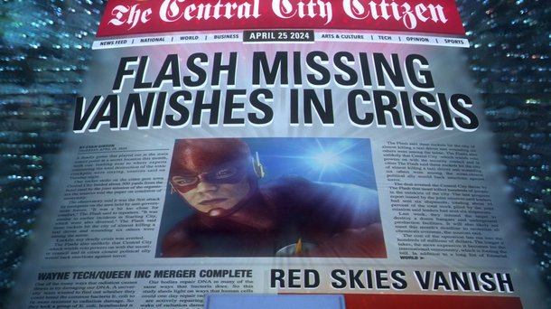 PreviouslySerie's tweet photo. #TheFlash ⚡

🔴NOVEDAD🔴

Según avance la 6T hacía el crossover veremos el impacto que tendrá la pérdida de Nora en el futuro.

También averiguaremos más sobre el titular de 'Crisis' en el periódico del futuro y por qué esa fecha cambió en el final de la temporada 5. https://t.co/NEkVKDWWdz
