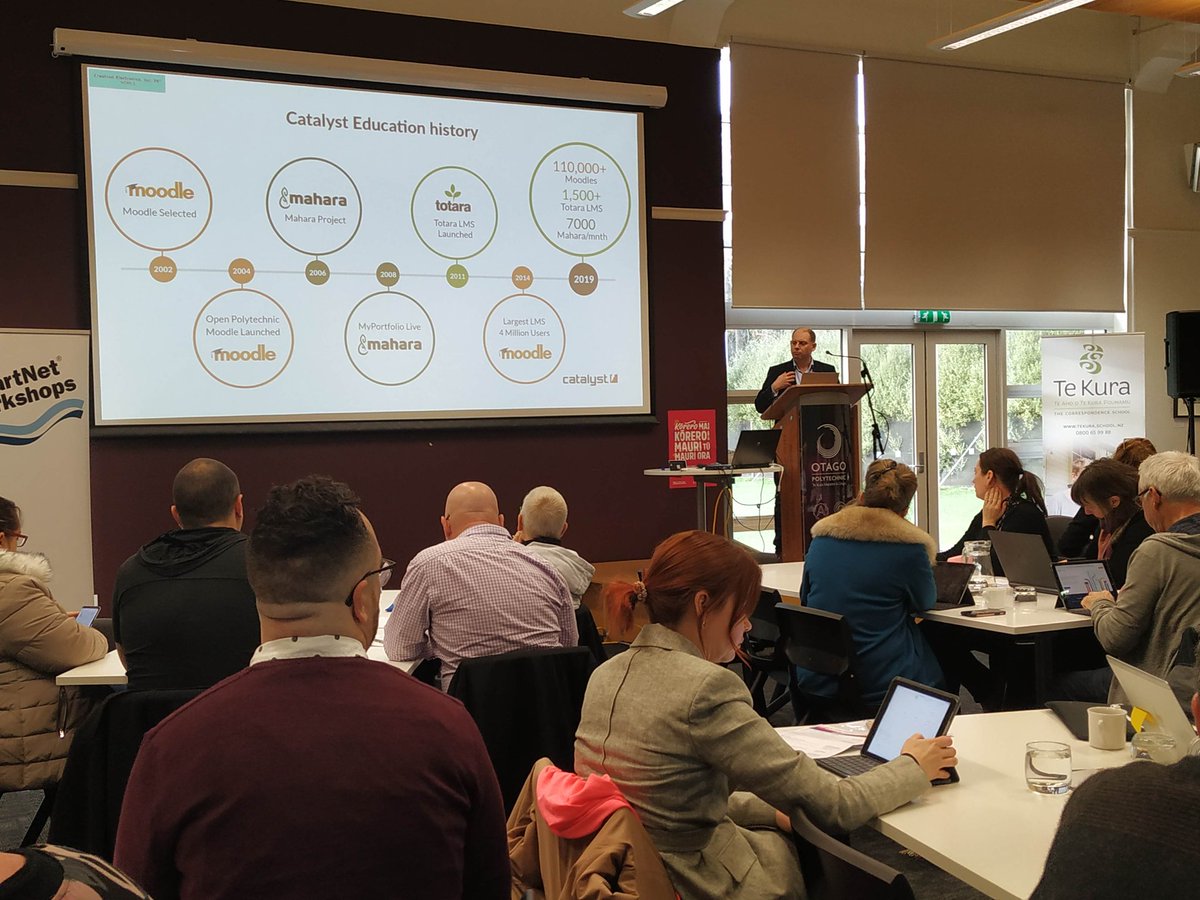 test Twitter Media - "Open source software is a really good fit for #education. #Collaboration with other educators will produce the best results." 
 Paul Stevens on #OpenSource IT #innovation 
#ELF19NZ 
@CatalystNZ https://t.co/9PkqozJ6im