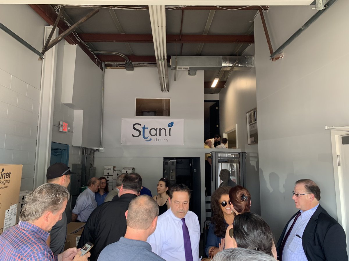 DavidPapcin's tweet photo. @StaniDairy Best Strawberry Greek yogurt I’ve ever had, had fun at today’s ribbon cutting! https://t.co/kBGLIUx94R