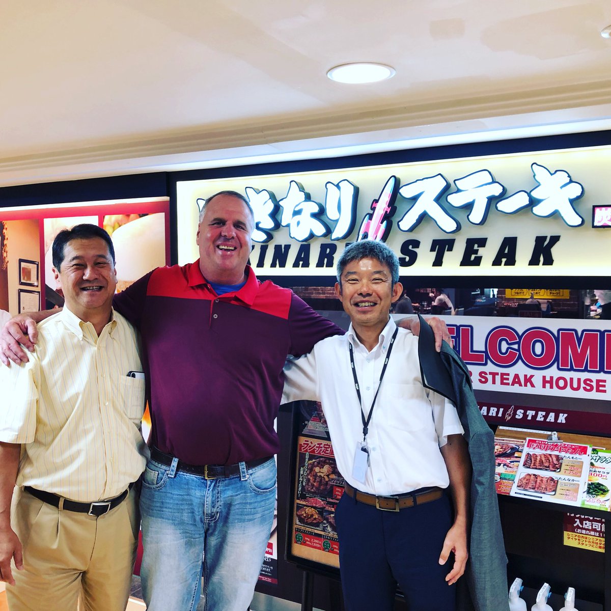 Back together with  the PG/CMS Beef Quest Team!  Ishii-son &amp; Satoh-sin here we go again!#cargilljapan#cattletales #powergenetics