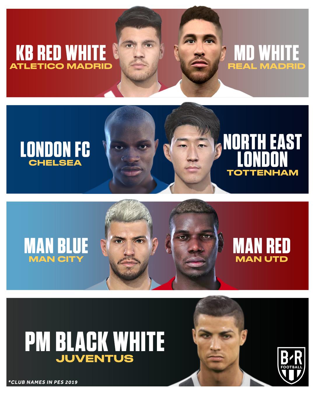 B/R Football on X: Classic PES club names ™️