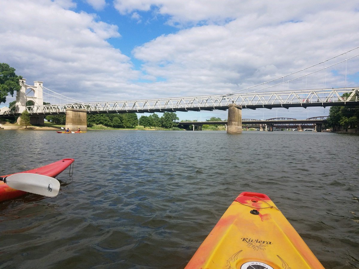 Brazos river in Waco Texas.