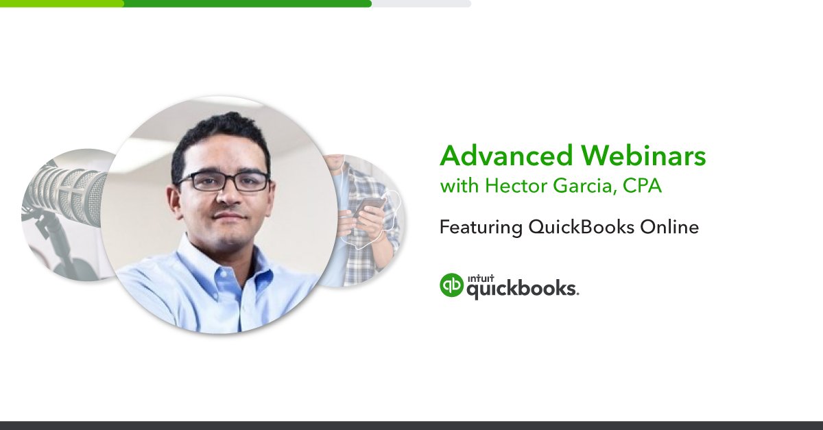 IntuitAccts's tweet photo. Join @QBKaccounting tomorrow for an all new #AdvancedWebinar where he will cover #QuickBooksOnline bank feeds. Register here: https://t.co/C8h7wBrL40 https://t.co/h63m9X0kEG