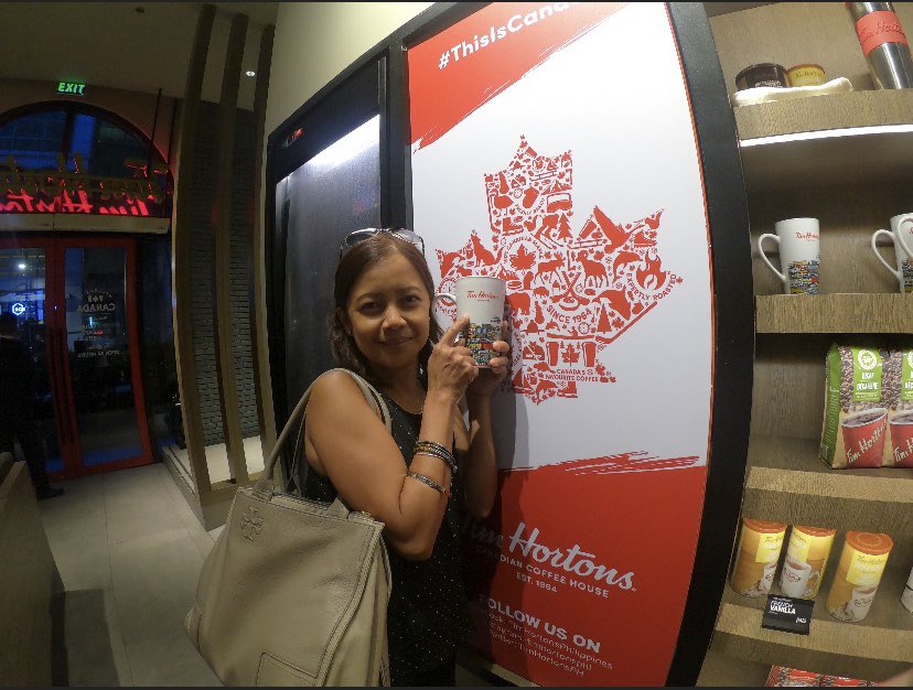 VilmaManahan's tweet photo. Wait a minute! Got to visit @TimHortonsPH while in vacay and picked up this mug to bring back to #Canada #ThisIsCanada #rpsummer19 #Philippines https://t.co/ElVpeNFIFw