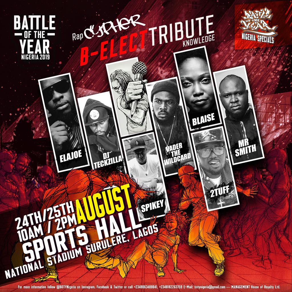 9jarapindustry0's tweet photo. Battle Of The Year Nigeria 2019 Rap Cypher. str8 at ya! 

#AnticipateBOTYNigeria2019
***** @botynigeria
#RedBullNigeria #Hiphop #Hiphopdance #Breakdance #Bboy #Bboying #Dance #Afrobeat #Afrodance #Hiphopmusic #Popping https://t.co/V44Q0DDqWX