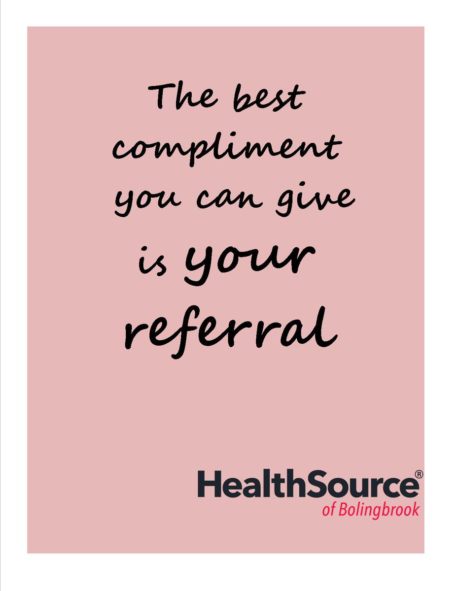 HSBolingbrook's tweet photo. Look around... You know somebody who suffers from back, neck or shoulder pain.. Referring a family member or friend lets us know that you trust us &amp; the process!!  Your referral will get you 10 entries to our Summer Raffle! $27 NP exam waived with backpack donation :) 6307598989 https://t.co/FFRKvr4iVC