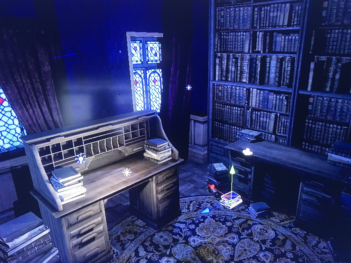 jonathanboakes's tweet photo. Finishing the last of the locations tonight, or I should say โextraโ locations: A library to rival that of Mr.Karswell. Demonology, casting the runes, satanic arts, alchemy and summoning rituals... just the usual. #dfgv #darkfallghostvigil #gamedev #adventuregames #mystclone https://t.co/9wND6QDLmi