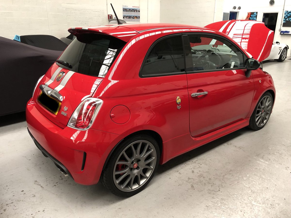 carstorageGB's tweet photo. Pocket rocket arrives today for paint correction & @CarPro_UK ceramic coatings. #Abarth #tributoferrari #carstorage #cartransport #cardetailing #paintprotectionfilm #ppf #carcare #stratforduponavon #Warwickshire #midlands #nationwide #everycarasifourown https://t.co/lbC7RWAnEg