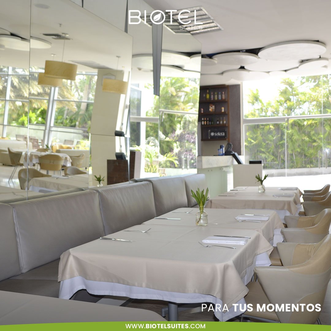 biotelsuites's tweet photo. Planifica tu evento empresarial, o simplemente ven a degustar de la mejor comida en nuestro restaurante....

#restaurant
#biotel
#servicio
#atencion
#business
#venezuela
#turismo
#travel https://t.co/sw1Ei960Qr