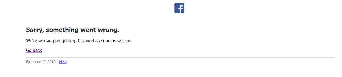 Lycromoser's tweet photo. Facebook and Messenger are down! 

#facebookdown #messengerdown https://t.co/gCBeuIgwPg