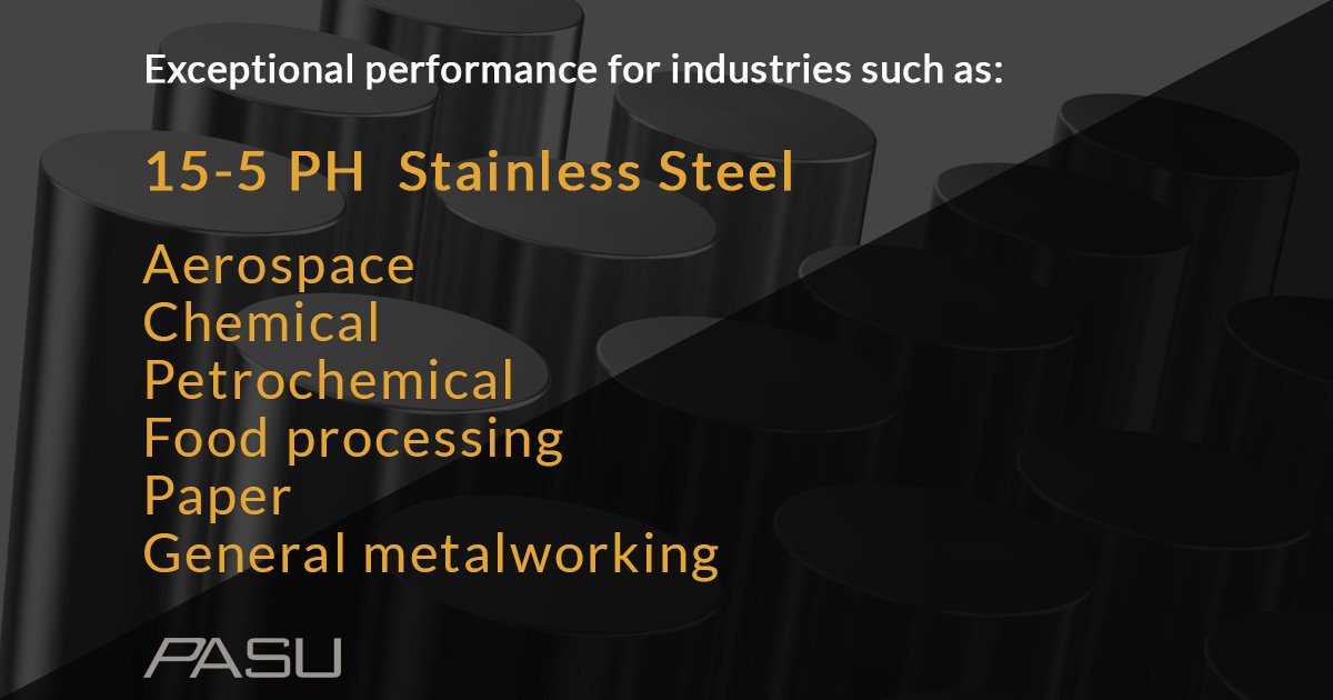 #StainlessSteel 15-5 is a precipitation hardening martensitic stainless steel. We have the product you need ready to ship! #PASU #aerospace #chemical #petrochemical ow.ly/EMz150uYTiu