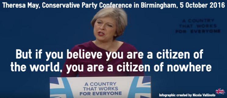 Theresa May's words: 'It has led to what is, in effect, a form of absolutism. One which believes that if you simply assert your view loud enough & long enough you will get your way in the end. Or that mobilising your own faction is more important than bringing others with you."