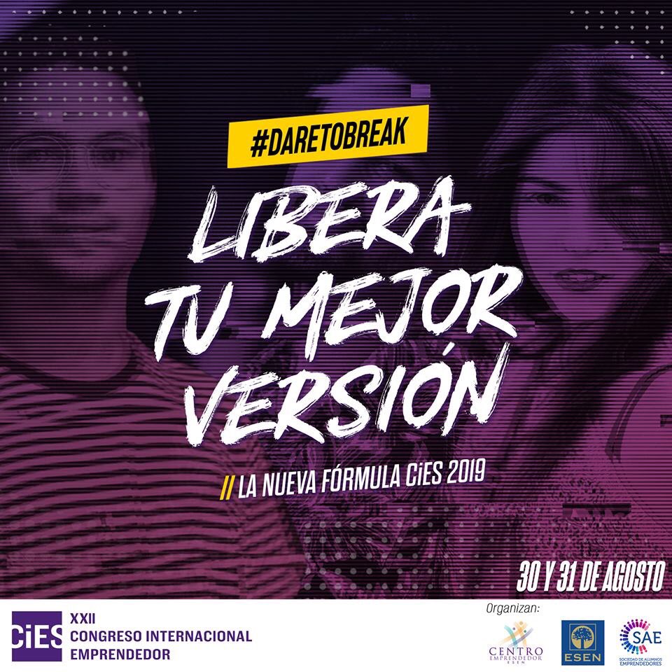 SAEESEN's tweet photo. Oficialmente la vigésimo segunda edición del Congreso Internacional Emprendedor está al aire.
Actualizaremos más información en breve.
#DareToBreak #CiES2019 https://t.co/PvSgrWsFVL