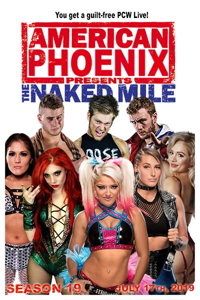 TimeForPhoenix's tweet photo. PCW Live: Tʜᴇ Nᴀᴋᴇᴅ Mɪʟᴇ

• @AceOfJuniors v @HesBetterThan (2-out-of-3 falls)
• @SultanOfSelfies v @EminentEgo
• @VoluntariosaIMV v @DecodedKilljoy (Tournament)
• @SeduceTheMasses v Havoc
• Bray Wyatt v Fire Ant
• Taeler v Rhea (Tournament)

https://t.co/o0iGLNBoY7 https://t.co/RSor0JsnwK
