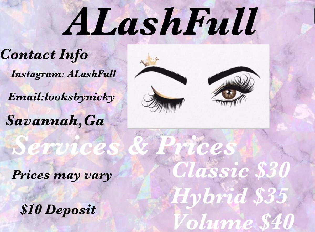 Come get A LashFull ! 
Deposit comes off total price ! 
#lashes #lashextension #lashextensions #lash #lashing #lastech #lashtechnician #lashtechlife #newlashtech #hybridlashes #classiclashes #volumelashes #beauty #makeup #eyelashextensions #fierce #eyelashs #eyelashgoals