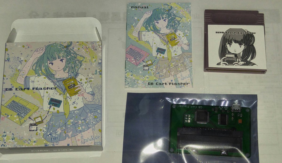 Gbソフト全部集め隊 昨日届いたcubic Styleさんのgbカートフラッシャー Gbソフトのバックアップや自作gbソフトをカートリッジに書き込める代物 可愛いらしいイラストと初期のgbソフトと同じサイズなのにしっかりしてる箱がいい感じ Gbソフト全部集め隊 昨日届いたcubic Styleさんのgbカートフラッシャー Gbソフトのバックアップや自作gbソフトをカートリッジに書き込める代物 可愛いらしいイラストと初期のgbソフトと同じサイズなのにしっかりしてる箱がいい感じ