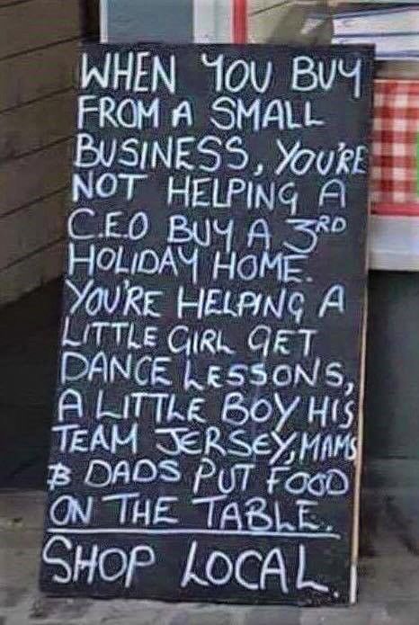Buy local