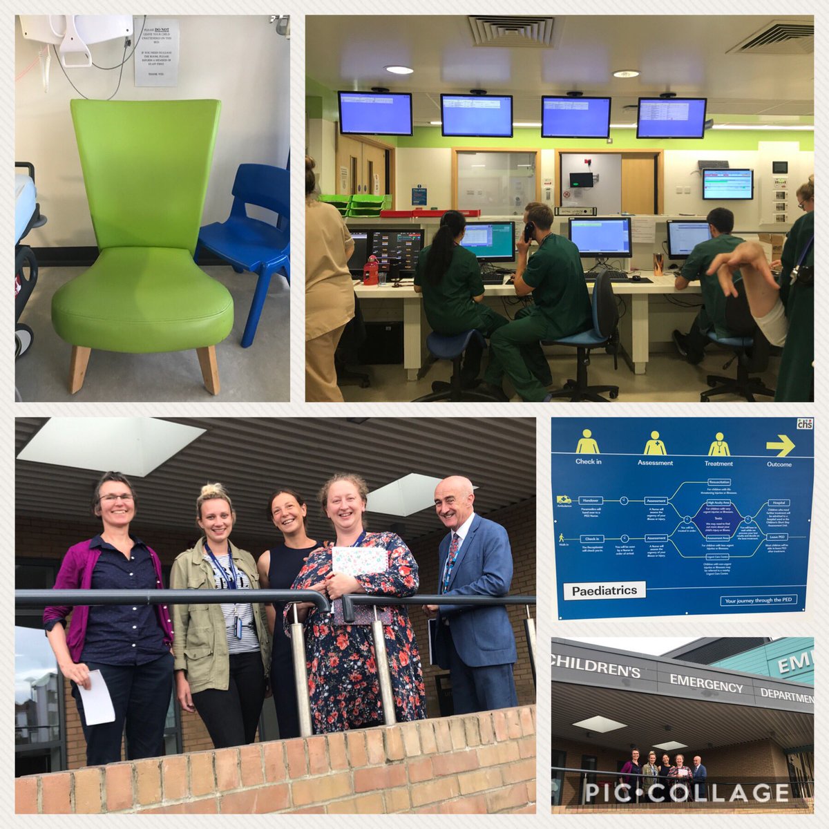 ejlim8's tweet photo. Ready for change PED team ⁦@GreatNorthCH⁩ visit our neighbours ⁦@STSFTrust ⁩ #collaborating with ⁦@NBSNU⁩ living lab to plan improvements to our wards! ⁦@NorthernPaeds⁩ #learnfromexcellence #brightideas #itscannyupnorth #loveagreenchair https://t.co/T9DtWNp9Di
