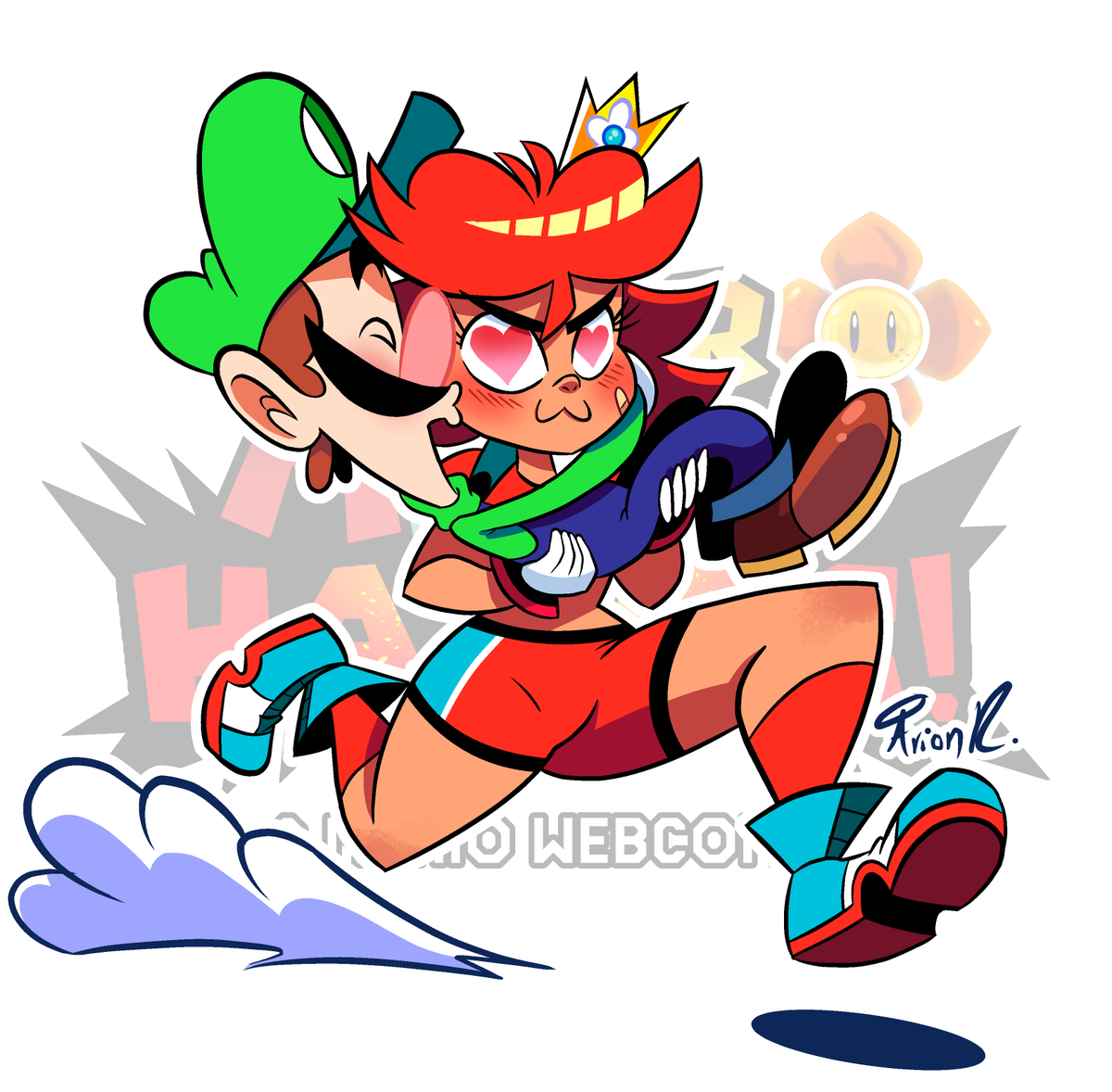 HavocMario's tweet photo. @William14247164 Scaredy Boi = Danger Gurl
------------    -------------
Keeps her       Toughens him 
cool                 up

I'm not the biggest shipper around, but their dynamic was so fun &amp; cute to write for! I can't wait for y'all to see them in action. https://t.co/zGrDR8AHoW