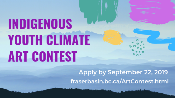 📢 ART CONTEST 📢  5 prizes of 💲1000
DETAILS: fraserbasin.bc.ca/ArtContest.html