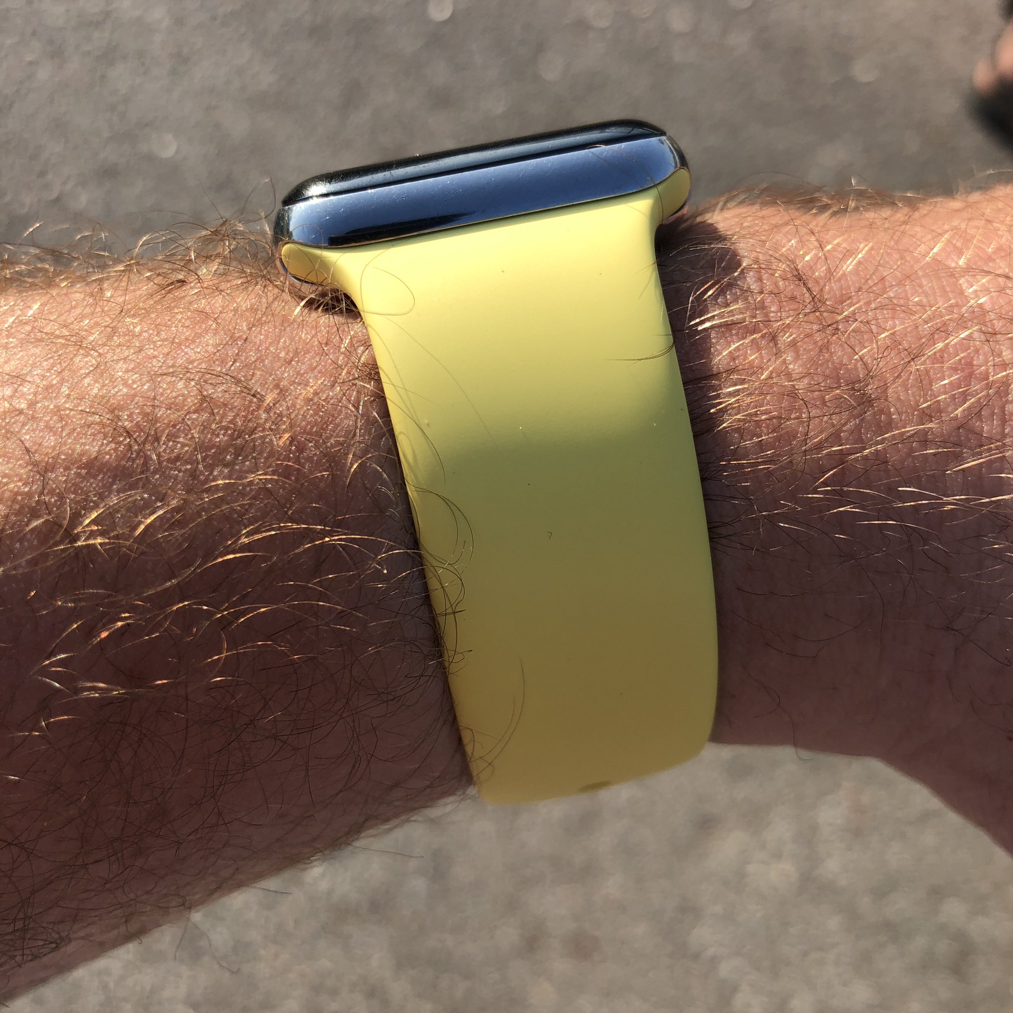Canary yellow apple watch band new arrivals