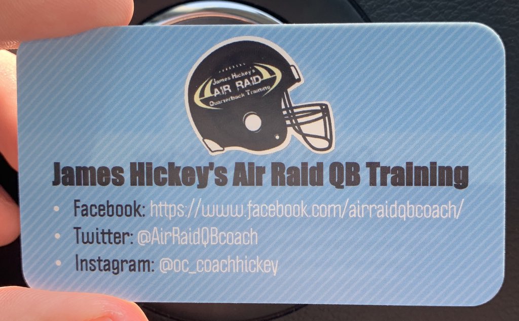 Coach_HickeyNR's tweet photo. ππβ‘οΈ Got my new Cards! Hard to fit it all on one card but I accomplished and embraced the challenge! Lol #TeachingCoaching #WinTheDay #TrustTheProcess #EmbraceTheChase https://t.co/bfCpktaSDy