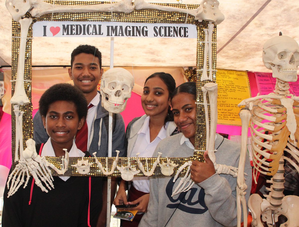 FNUFijiMedical's tweet photo. We are so glad to see hundreds of students visiting our Booth at Valelevu Grounds during the #FNUOpenDay
"I was looking forward to attending my first ever @FNUFiji Open Day," Mishangi Reddy of Basden College said. https://t.co/a9PA5gwIpX
