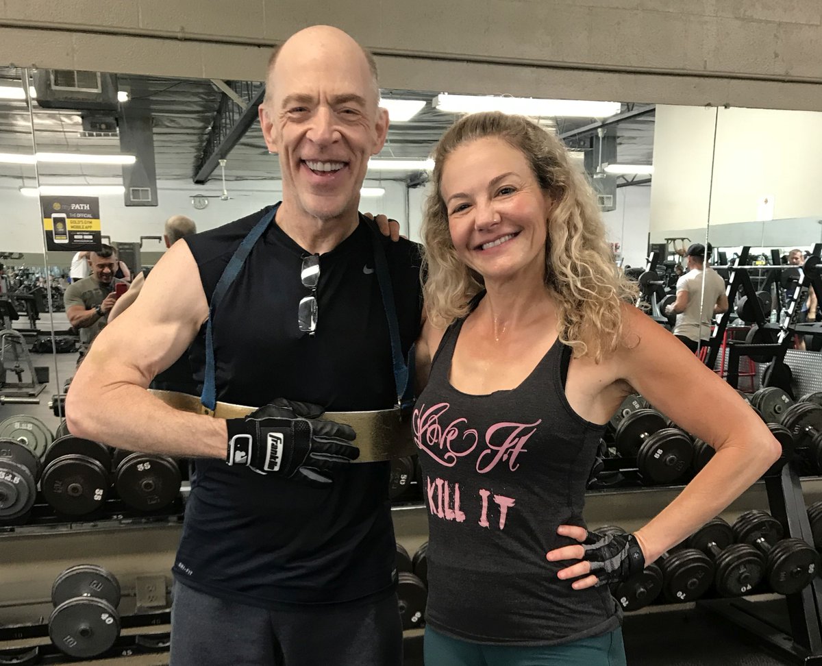 Julie Davis On Twitter Jk Simmons And Another Day Of Happy Sweat At Gold S Gym North Hollywood Https T Co 3kg8nsbu1j Twitter