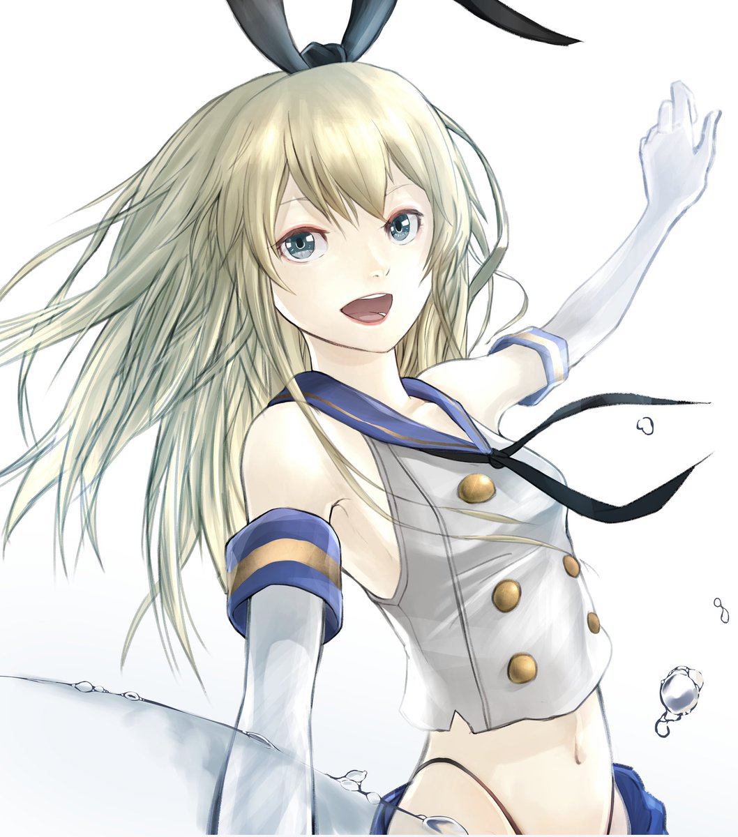 過去絵ですが
 #島風生誕祭2019 