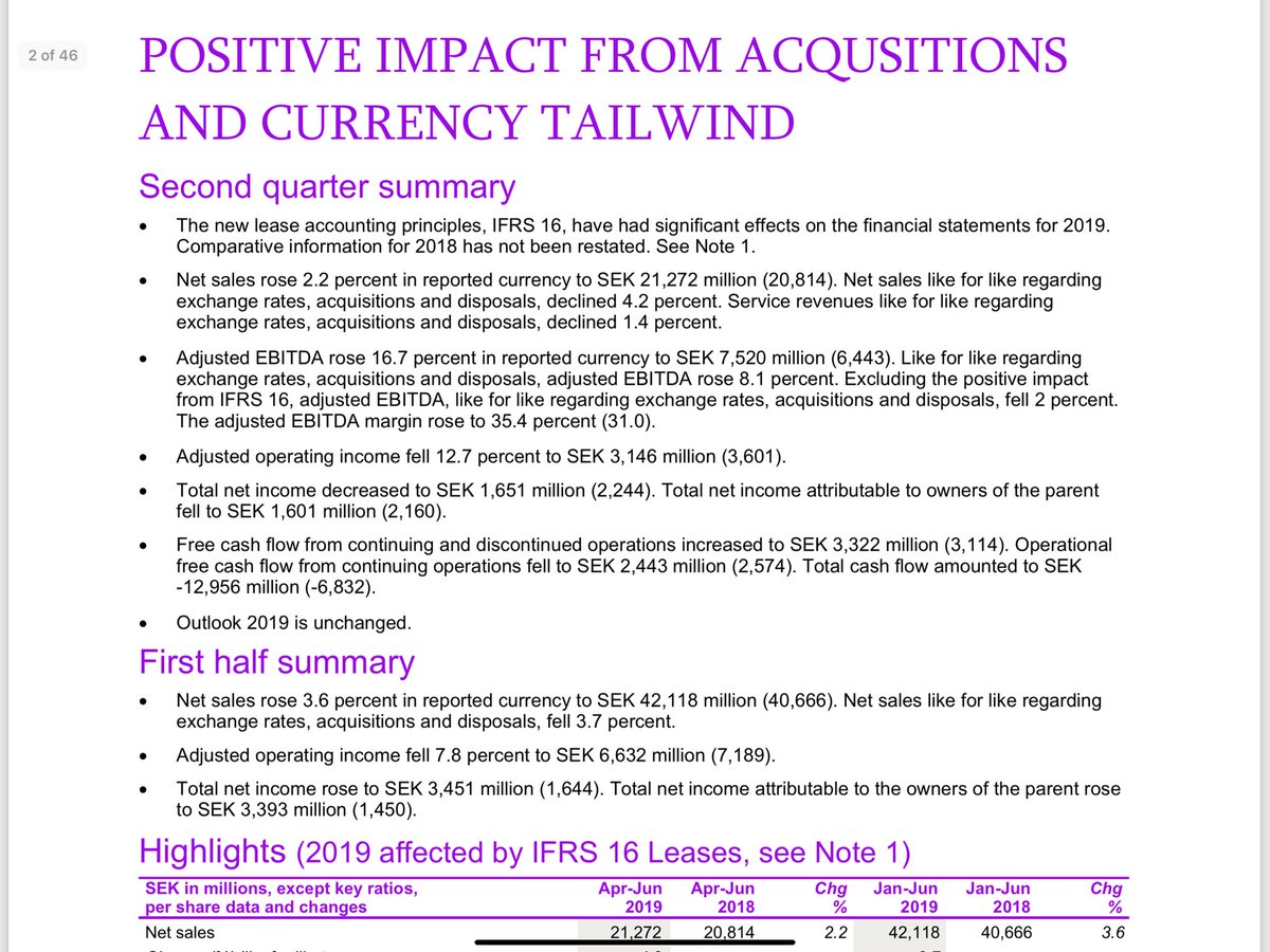 jdennelind's tweet photo. We reiterate our 2019 guidance and see improving trends in Q2. Very encouraged by our enterprise teams in combo with DivX/Telia Global. But we have more work to do on costs in a couple of key markets. Great efforts across the company. Thanks team ⁦⁦@TeliaCompany⁩ https://t.co/EGgyoiZ27F