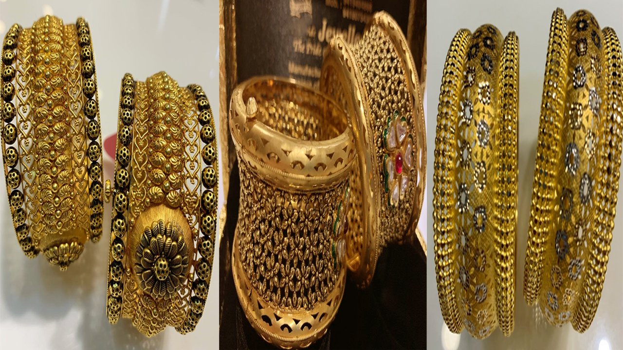 Latest gold hotsell kada designs 2019