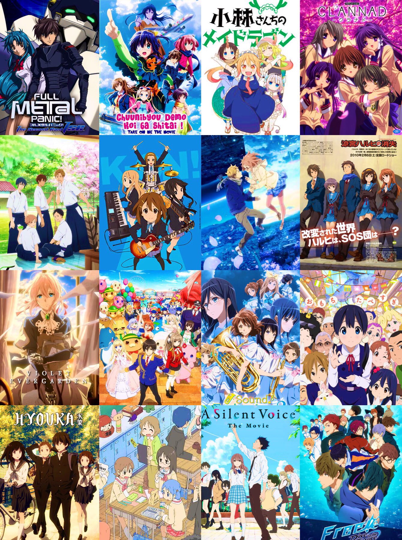 11 Best Kyoto Animation Anime and Anime Movies of All TimeJapan Geeks