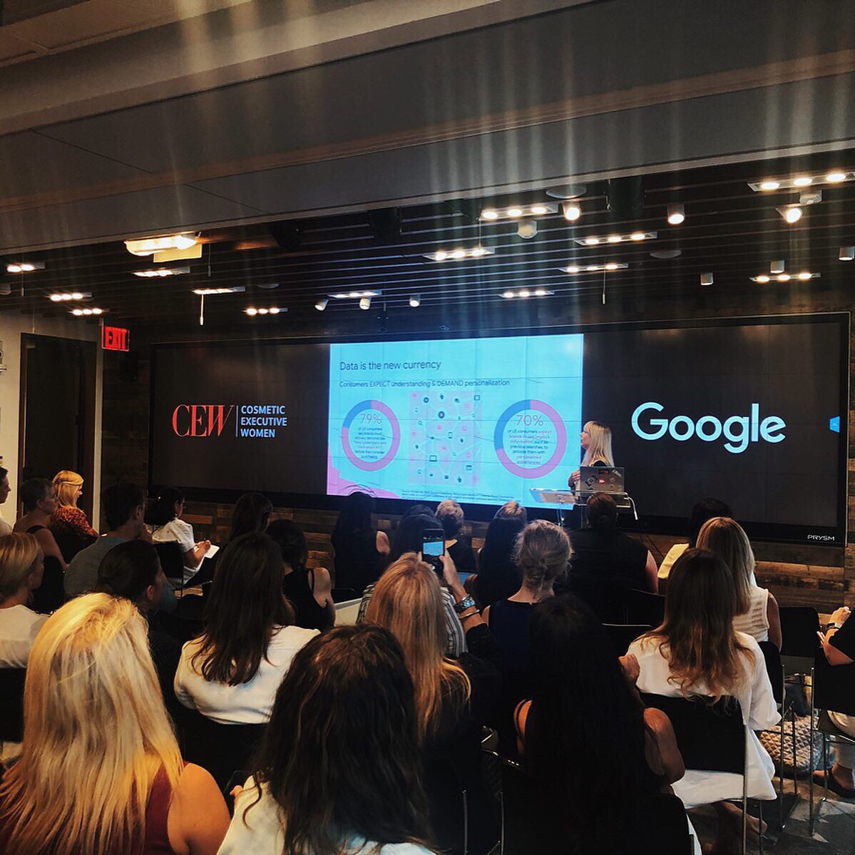 CEWinsider's tweet photo. We were so happy to partner with and our incredible speakers from @Google and @BCG for tonight’s Google Insights Into the Beauty Consumer Psyche Event. #CEWEvents #ConsumerPsyche https://t.co/oeuRncxqu1