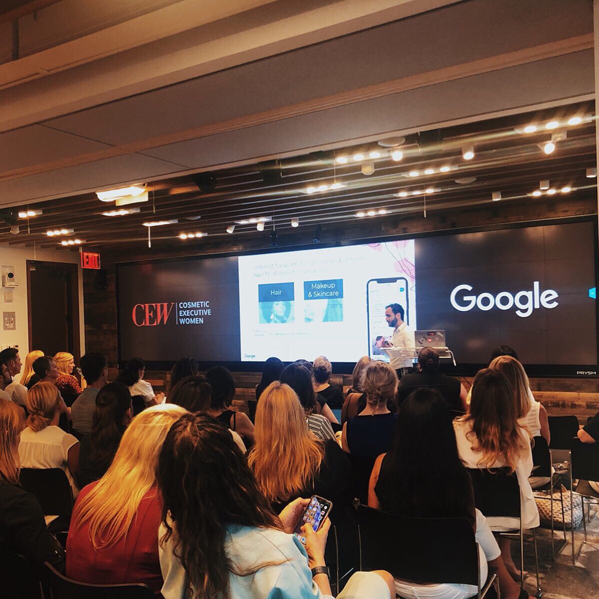 CEWinsider's tweet photo. We were so happy to partner with and our incredible speakers from @Google and @BCG for tonight’s Google Insights Into the Beauty Consumer Psyche Event. #CEWEvents #ConsumerPsyche https://t.co/oeuRncxqu1